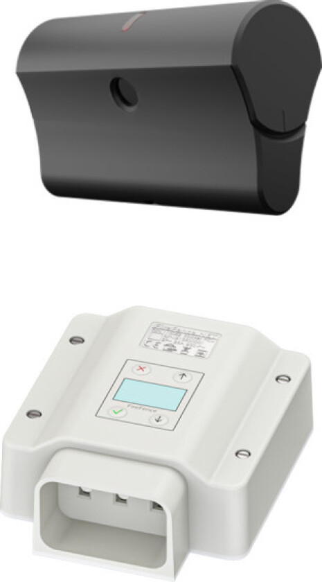 Bilde av Zigbee Komfyrvakt med veggsensor sort