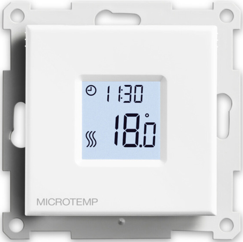 Termostat Microtemp MTC4 Matt Hvit RAL 9003