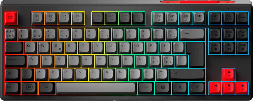MX6 TKL gaming keyboard (black)
