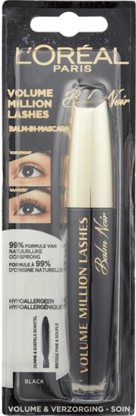 L'oréal Paris Volume Million Lashes Balm Noir Mascara Black 8 ml