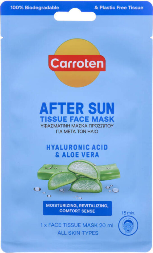 Bilde av After Sun Tissue Face Mask 20 ml