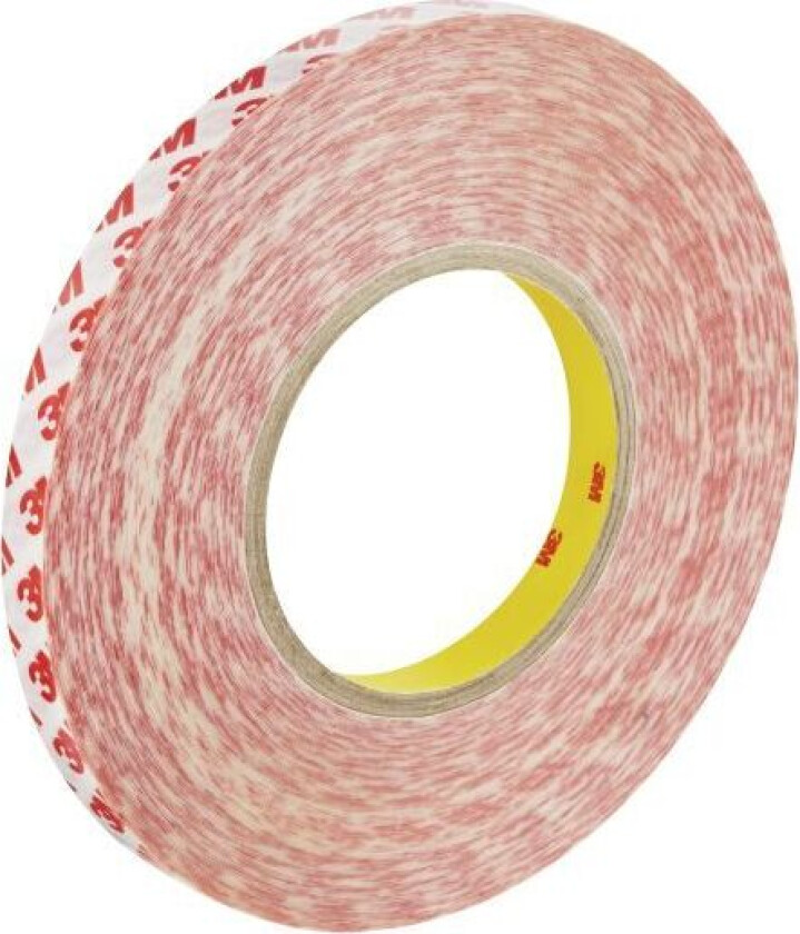 GPT-020F Tape transparent, dobbeltsidig 15 mm x 50 m, 0,2 mm