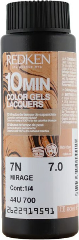 Color Gels Lacquers 10 Minute 7N Mirage 60 ml