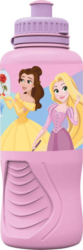 Disney Prinsesser drikkeflaske - Drikkeflaske med tut for barn - Snøhvit, Askepott, Belle, Rapunzel og Tornerose
