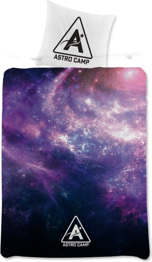 Kometenes Jul - Sengetøy 140x200 cm - 2 i 1 design - Sengesett i 100 % bomull