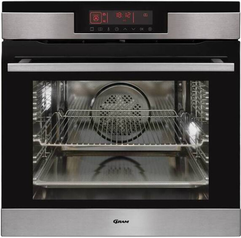 Innbyggingsovn I Easyoff Steel Io 20674-94 X