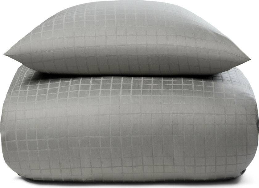 Økologisk sengetøy - 140x200 cm - GOTS-sertifisert sengetøy - Hvitt sengesett i 100% bomullssateng fra By Borg