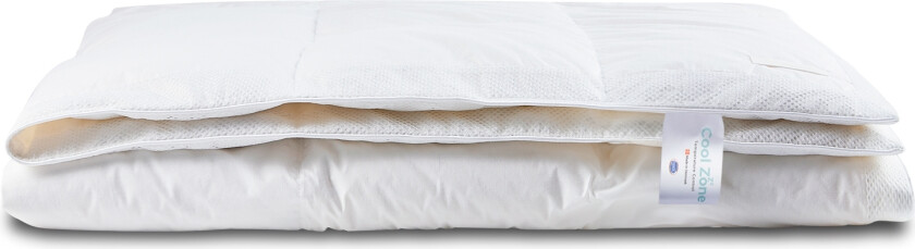 Helårs dobbeltdyne 200x220 cm - Cool Zone - Outlast technology dyne - Lun dundyne - Cool Zone Temperature Control