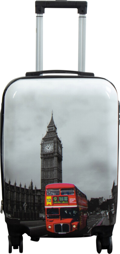 Kabinkoffert - Hardcase lettvekt koffert - Trolley med motiv - Big Ben