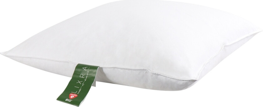 BIO hodepute - høy hodepute - 60x63 cm - allergivennlig pute - fiberpute - Lixra Bio