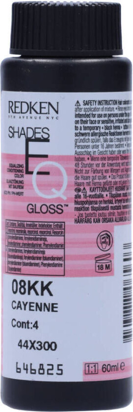 Shades EQ Gloss 08KK Cayenne 60 ml