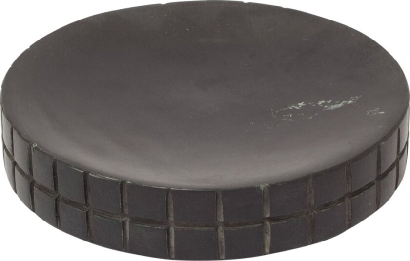 Såpeskål - Svart stein - Turiform - Solid - 13x3 cm