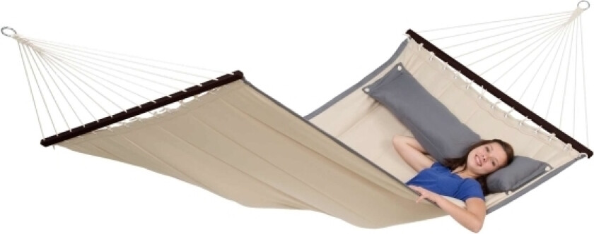 Bilde av Amazonas American Dream, Hengende Hammok, 180 Kg, 1 Person(Er), Sand, 3350 Mm, 1200 Mm