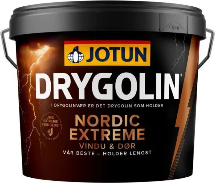 Drygolin Nordic extreme vindu dør hv-base 2,7l