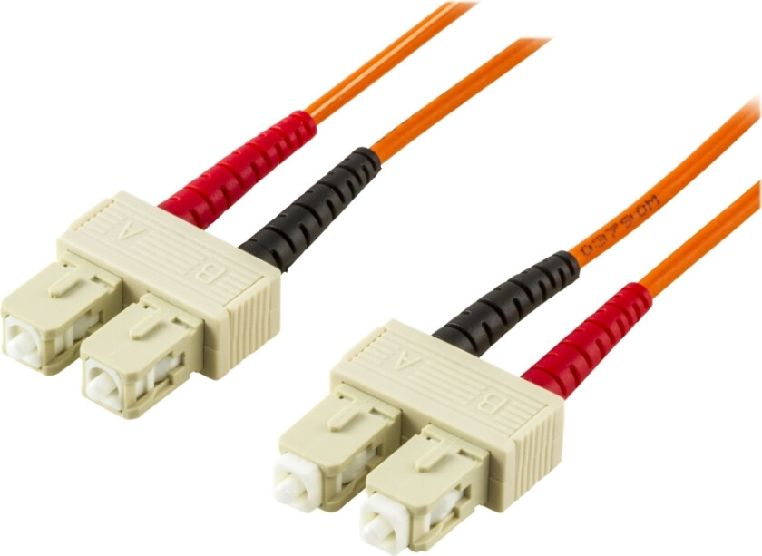 - Nettverkskabel - Sc Flermodus (Hann) Til Sc Flermodus (Hann) - 25 M - Fiberoptisk