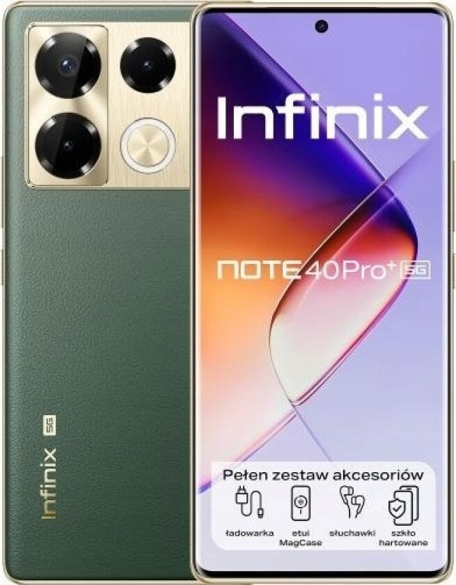 Smartfon Infinix Infinix Note 40 Pro+ 5G Dual Sim 12/256Gb Vintage Green
