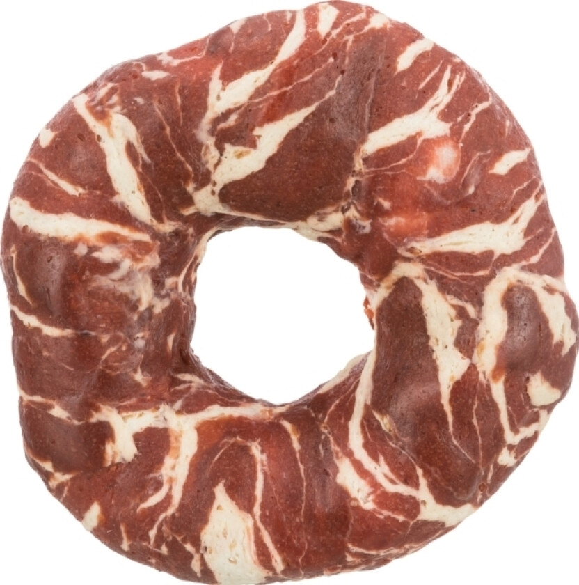 Denta Fun Marbled Beef Chewing Ring. Bulk, Ø 10 Cm, 110 G - (100 Pk/Ps)