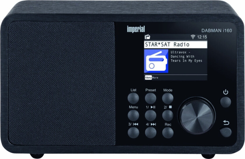 imperial DABMAN i160 DAB+ og Internett-radio Svart