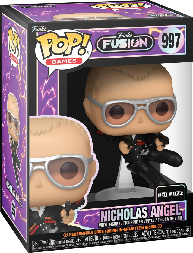 Hot Fuzz actionfigur (Nicholas Angel)