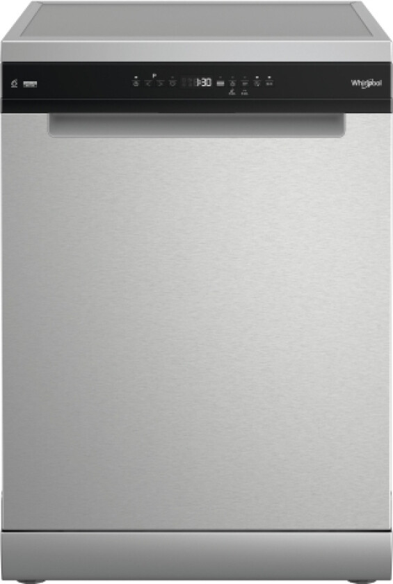 Whirlpool W7f Hp43 X, Frittstående, Full Størrelse (60 Cm), Rustfritt Stål, Sort, Berøringskontroll, 1,3 M
