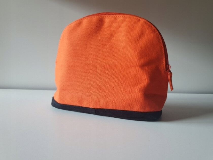 , Sun Beauty, Material, Bag, Toiletry, Orange, For Women, 25 X18 Cm For Women