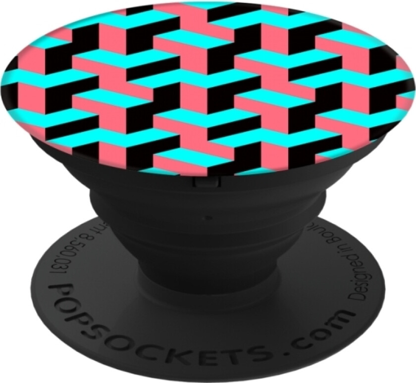 Popsockets Gamer, Mobiltelefon/Smarttelefon, Plate / Umpc, Passiv Holder, Svart, Blå, Rød