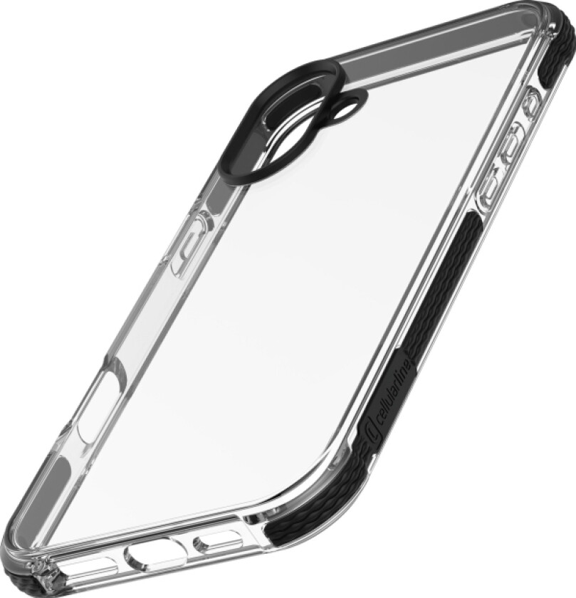 Cellularline Strong Guard Case Iphone 16 Clear (Tetraciph16t)