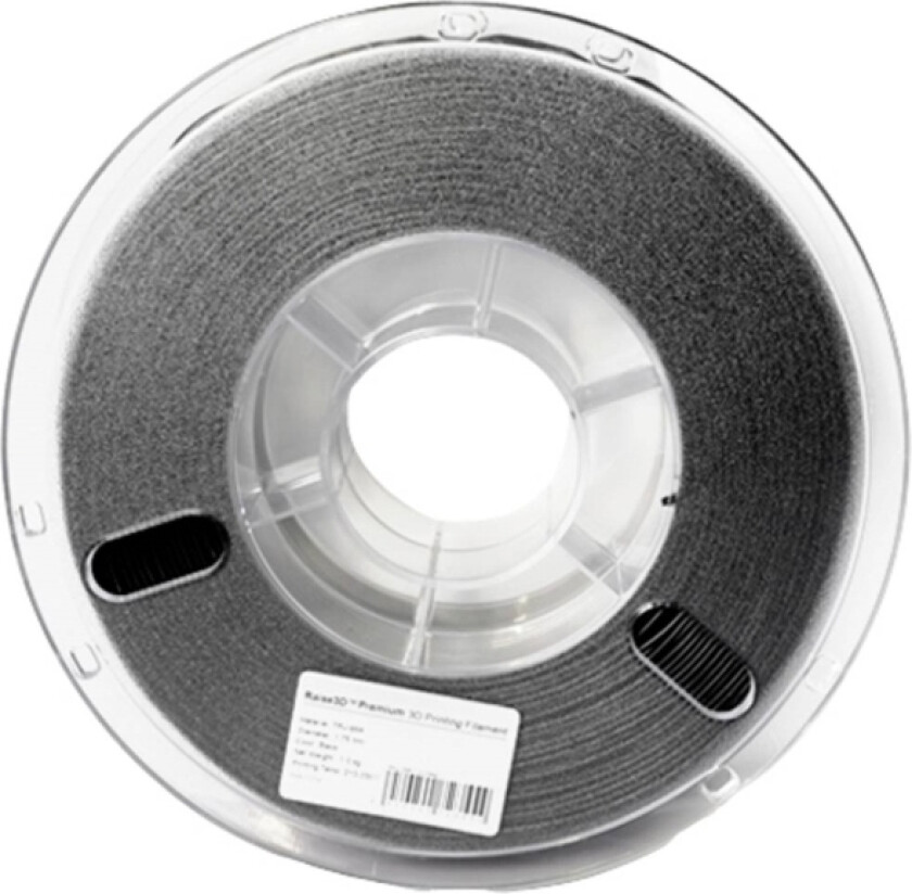 Raise3d Pmra-1004-002 Premium Tpu-95A Filament Tpu 1.75 Mm 1000 G Sort Premium 1 Stk