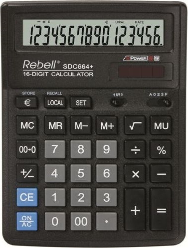 Desktop Kalkulator Rebell Bdc616
