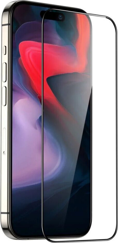 iPhone 16 Plus ESR Armorite skjermbeskytter med monteringsramme - Svart Kant