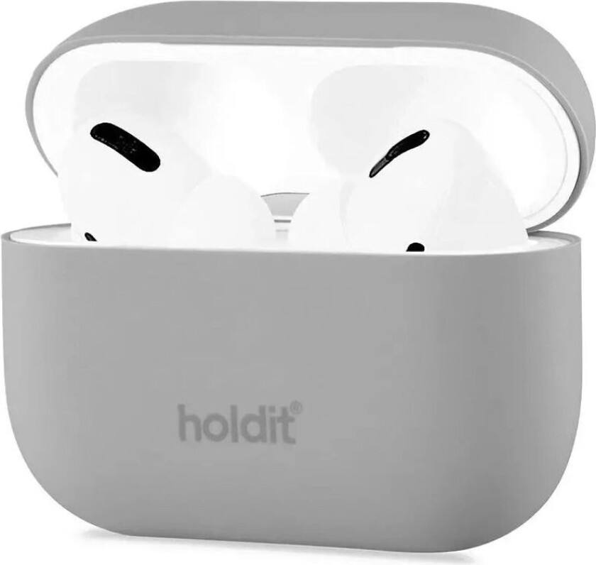 Holdit Nygård Silikondeksel Til AirPods Pro - Taupe