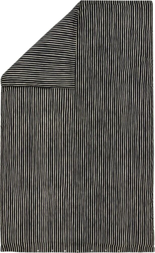 Piccolo dynetrekk 150x210 cm Black-off white