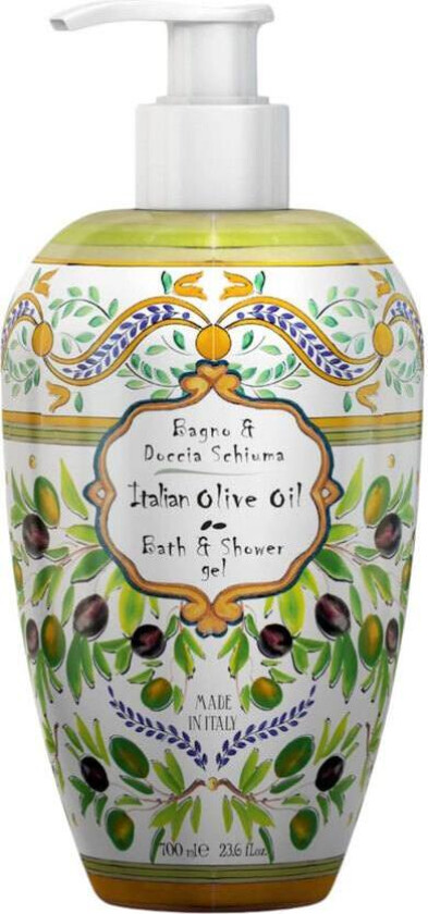 Bath And Shower Gel Italian Olive Oil 700ml