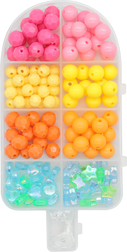 Pearl'n fun Popsicle Perlemix Ulike former/farger