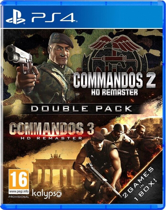 Commandos 2 + 3 - HD Remaster Double Pack - Sony PlayStation 4 - Taktisk