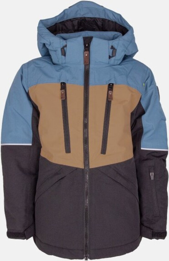 ALPINE WINTER JACKET, BLUE/BLACK, 130, Skiklær