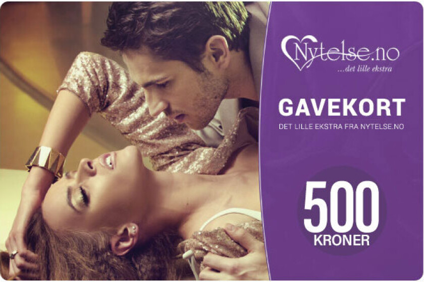 Gavekort fra Nytelse.no - kr 500