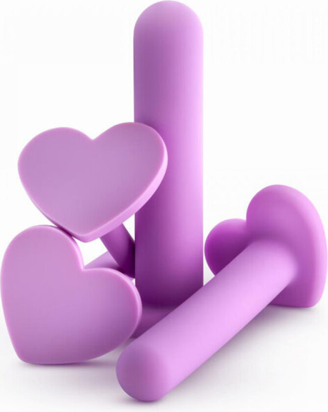 Wellness Dilatorsett i 4 deler m/ Hjertebase