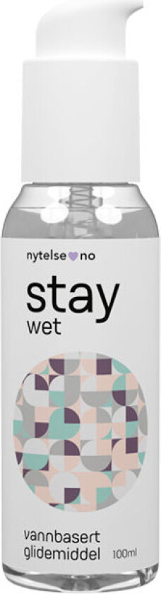 Stay Wet vannbasert glidemiddel 100 ml
