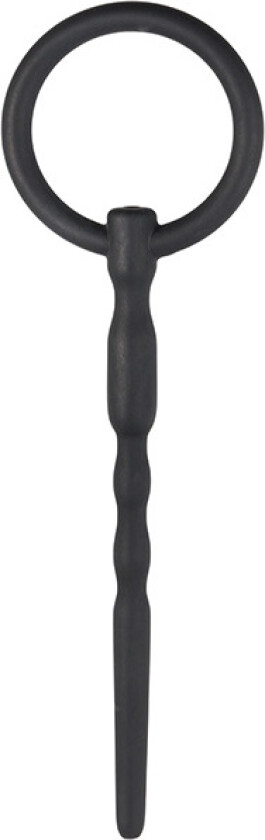 Urethral Sounding - Stimulerende Silikonplugg (10 cm)