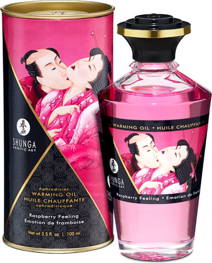 Shunga Aphrodisiac Warming Oil Rasberry Feeling