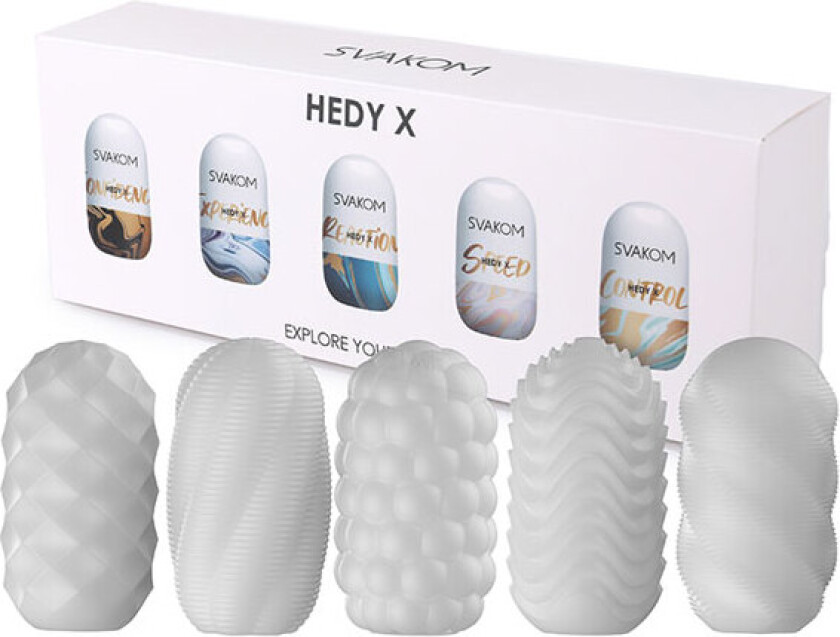 Svakom - Hedy X 5pk Onaniegg