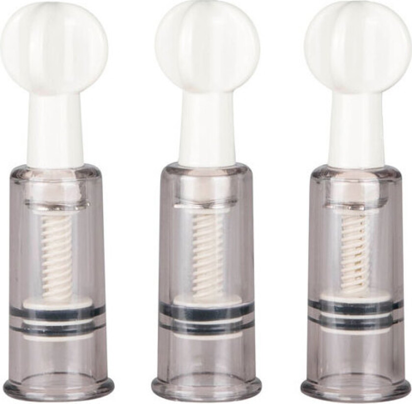 Twist Suckers - Sugekopper til bryst og klitoris (3pk)