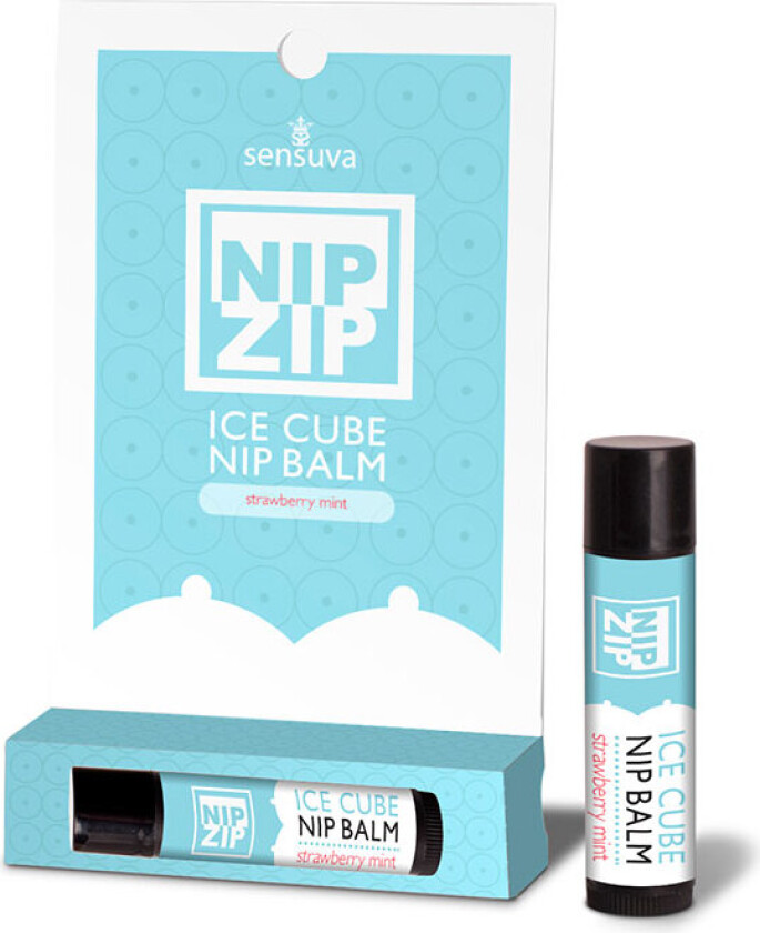 Nip Zip Ice Cube Nipple Balm - Strawberry Mint