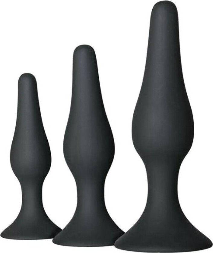 Easytoys Butt Plug Set (3pk)