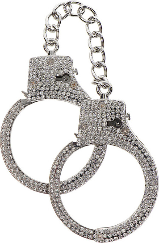 Diamond Wrist Cuffs Silver