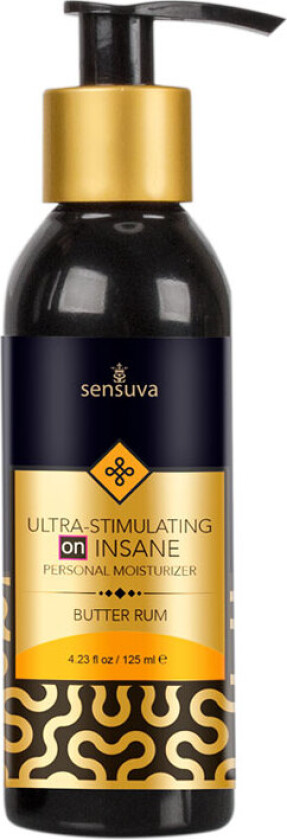 On Insane Glidemiddel - Butter Rum 125 ml