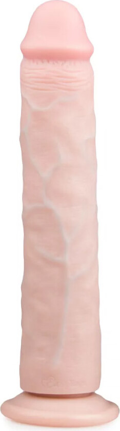 Easytoys Realistic Slim Dildo med sugekopp (28,5 cm)
