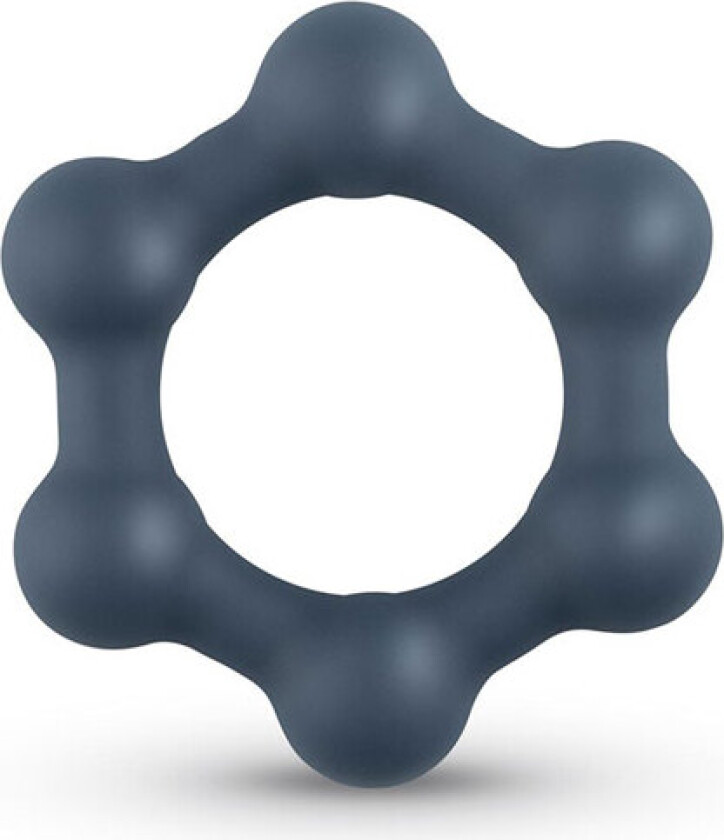 Hexagon Penisring med Stålkuler