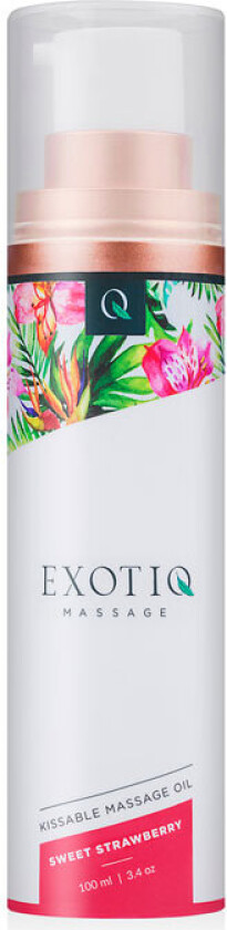 Massasjeolje Jordbær - 100 ml